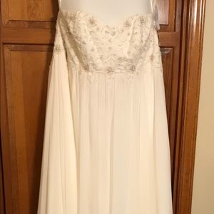 Beautiful beaded wedding dress